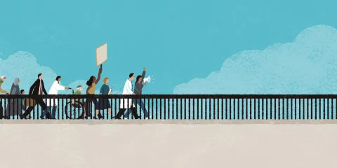 Bridging the Gap on NCDs - Policy Brief cover © NCD Alliance