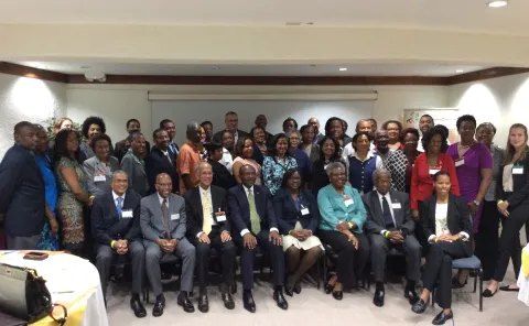 NCD Advocacy, Accountability and Conflict of Interest meeting hosted by the Healthy Caribbean Coalition in partnership with the Antigua & Barbuda Ministry of Health and the Environment (Antigua, Feb 2017) 