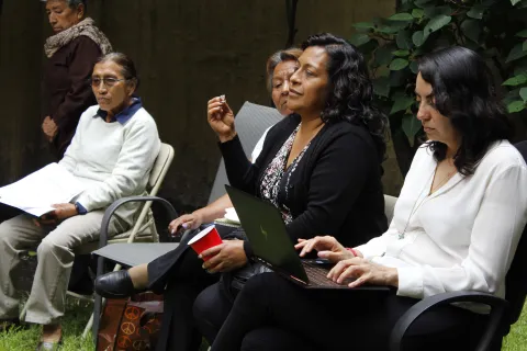 Participants of a community conversation with people living with NCDs held in Mexico DF, August 2017. © Analía Lorenzo / NCD Alliance 