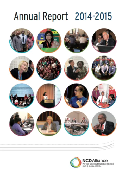 NCDA Annual Report 2014-2015 cover