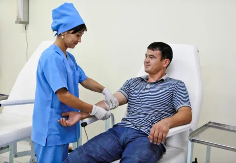 Blood Center - Tashkent, Uzbekistan