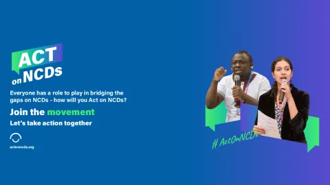 2020 Global Week for Action on NCDs logo