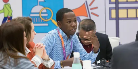 Discussion during Global NCD NCDA Forum 