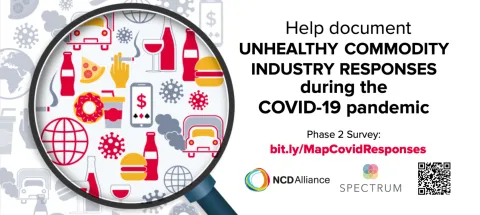 Unhealthy commodities industry practices during COVID-19