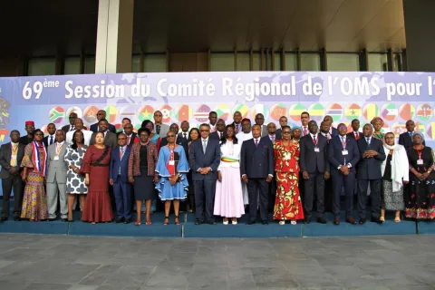 69th session of the WHO Regional Committee for Africa © WHO AFRO