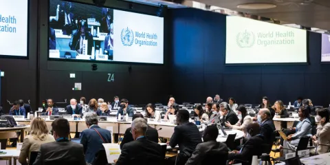 WHO Executive Board Session