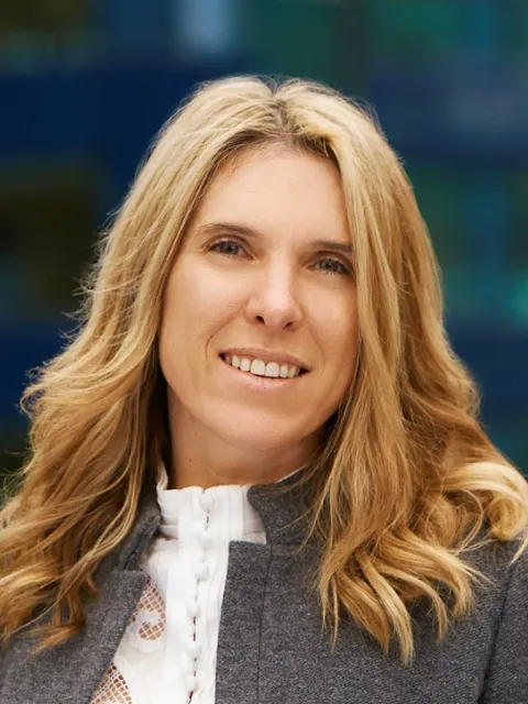 Spanish lady smiling for a portrait