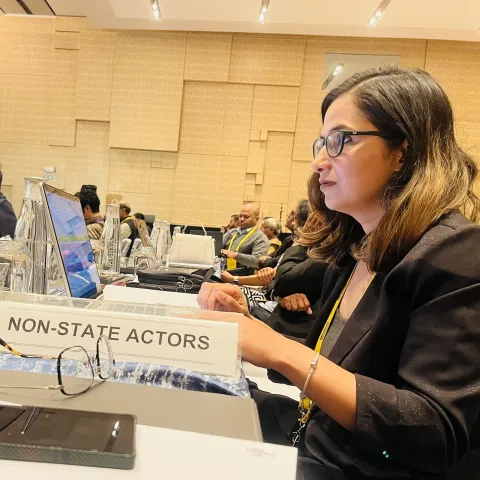 Manita Pyakurel at 2025 WHO RCMs