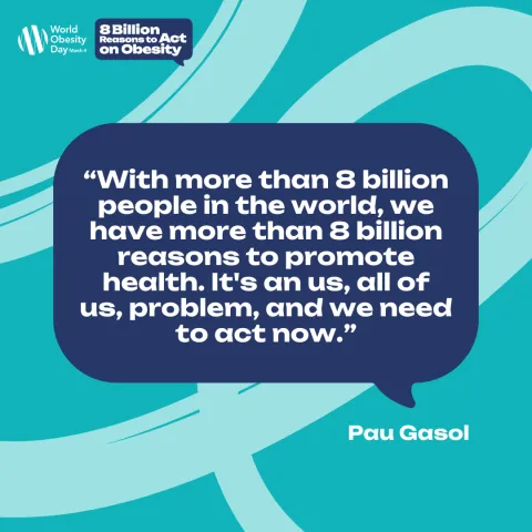 World Obesity Day 2026 campaign banner
