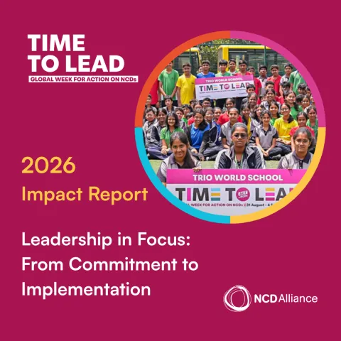 Global Week for Action 2026 impact report homepage banner