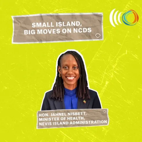 Jahnel Nisbett, Nevis podcast cover
