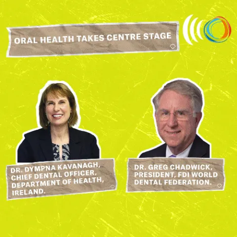 Oral health takes centre stage podcast cover