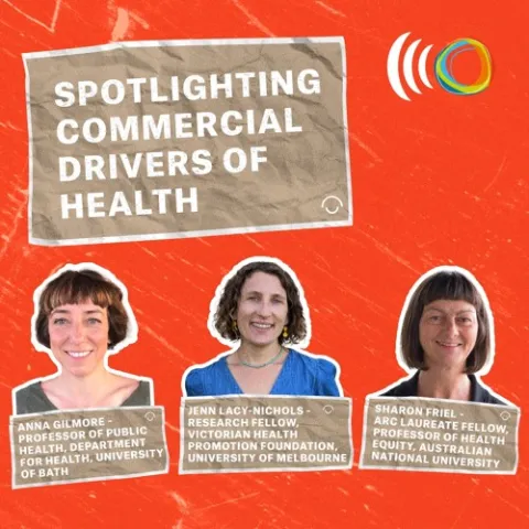 Spotlighting commercial drivers of health podcast cover