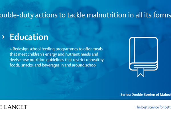 Manifesto on the Double Burden of Malnutrition | The Lancet - Education