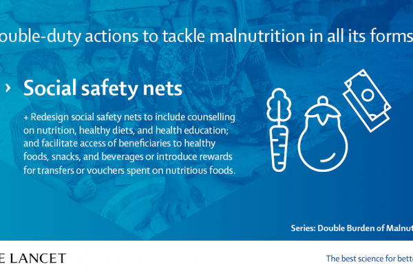 Manifesto on the Double Burden of Malnutrition | The Lancet - Social safety nets