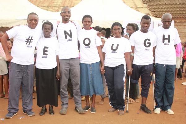NCD Alliance Kenya held a community fun day including awareness raising of NCD risk and care and screening during the 2019 W4A on NCDs