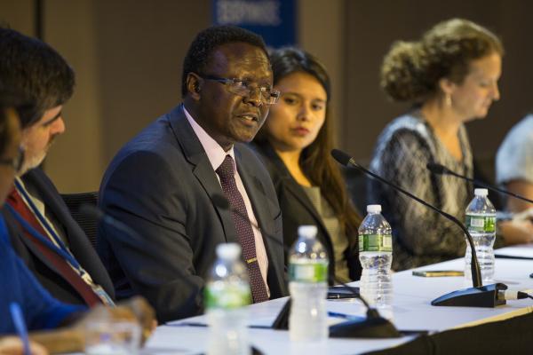 Dr Gerald Yonga, Professor of Medicine and Head of NCD Research to Policy Unit at Aga Khan University, East Africa, and Chair of NCD Alliance Kenya - @Adam Watt