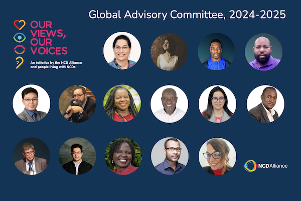 Congratulations to the newly selected members of the Our Views, Our Voices Global Advisory Committee for 2024-2025!