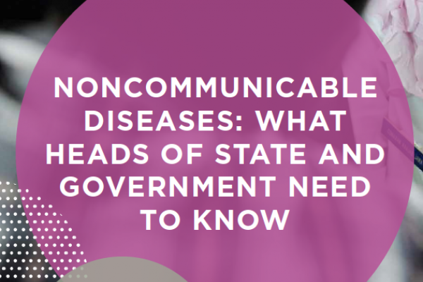 What government ministries need to know about NCDs
